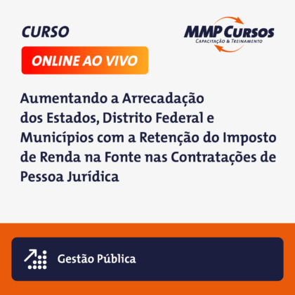 Este curso oferece orientações detalhadas sobre a retenção do imposto de renda na fonte em transações com pessoas jurídicas pela Administração Pública. Através de exemplos práticos e análises aprofundadas