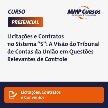 Este curso explora as mudanças trazidas pela Lei 14.133/2021 nas práticas de licitação e contratos no Sistema 'S'. Destacando a influência do TCU