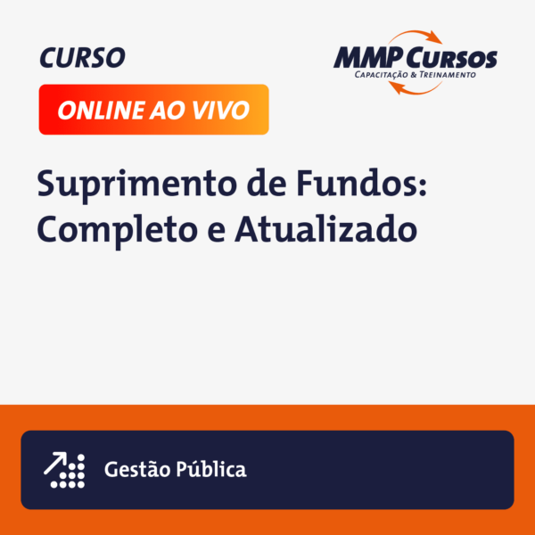 Descubra as nuances do suprimento de fundos no âmbito do Governo Federal com nosso curso completo. Uma oportunidade única de entender as especificidades dessa modalidade de despesa