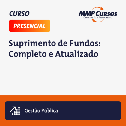 Descubra as nuances do suprimento de fundos no âmbito do Governo Federal com nosso curso completo. Uma oportunidade única de entender as especificidades dessa modalidade de despesa